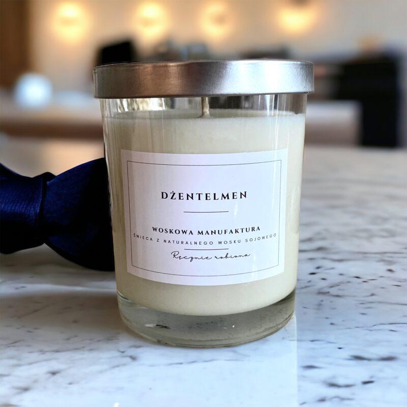 Świeca sojowa "Dżentelmen"