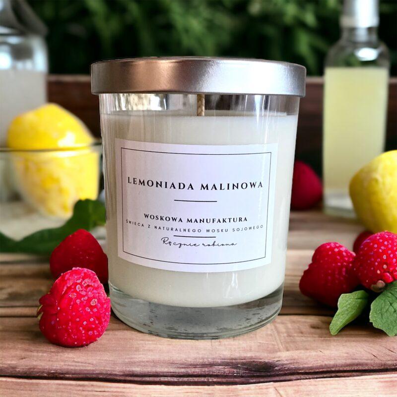 Świeca sojowa "Malinowa lemoniada"