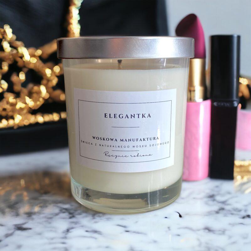 Świeca sojowa "Elegantka"