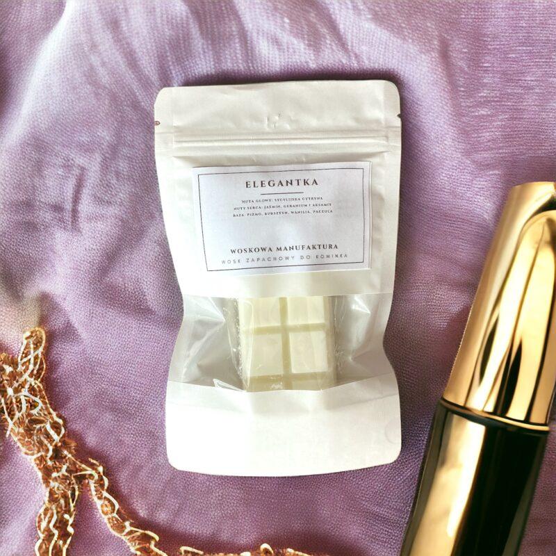 Wosk sojowy zapachowy do kominka "Elegantka"