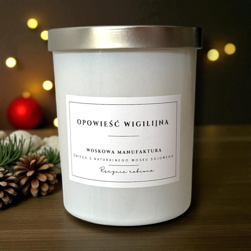 Świeca sojowa "Opowieść Wigilijna"