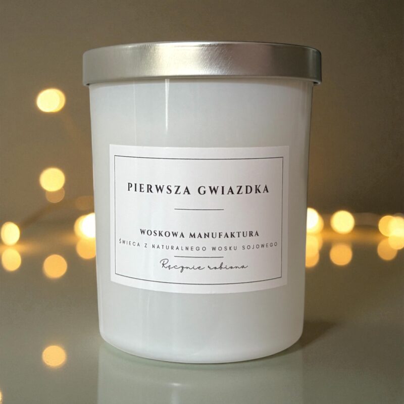 Świeca sojowa "Pierwsza Gwiazdka"
