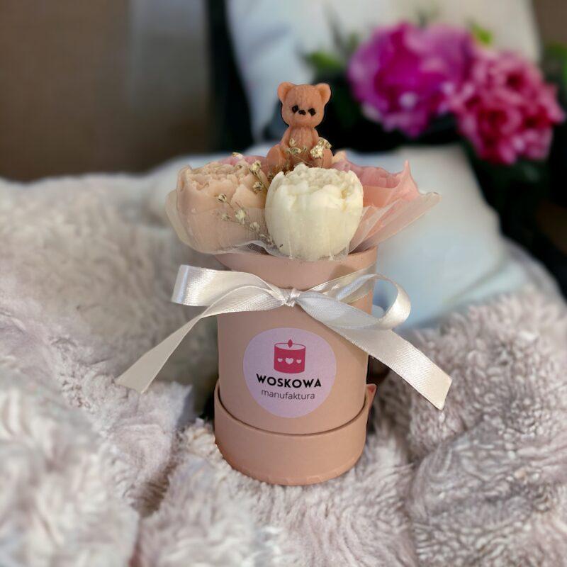 Flower Candle Box "Przytulanka"