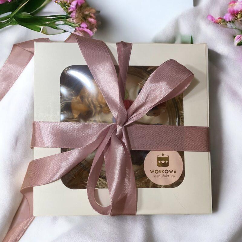 Opakowanie prezentowe na dużą świecę