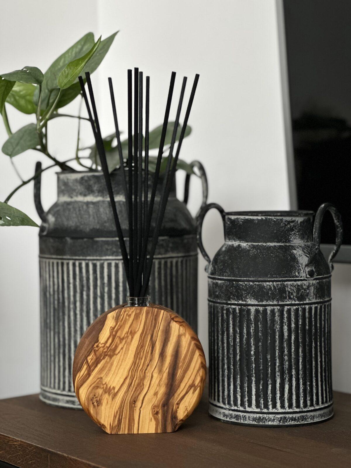 Drewniany dyfuzor zapachowy "Sycylijska Oliwka"