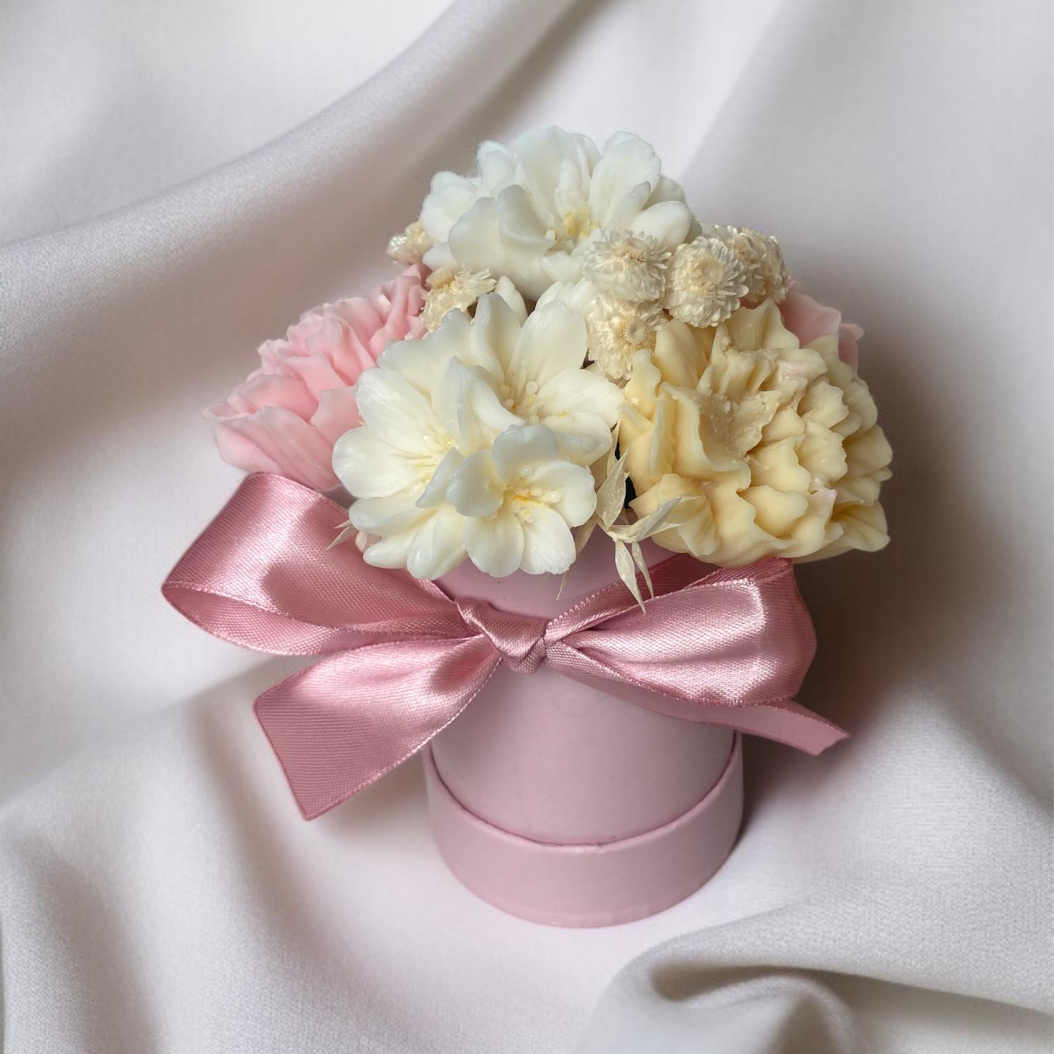 Flower Candle Box "Panna Wiosna" - obrazek 2