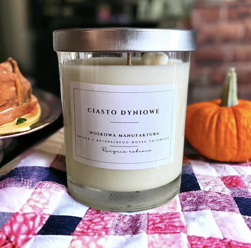 Świeca sojowa "Ciasto dyniowe"