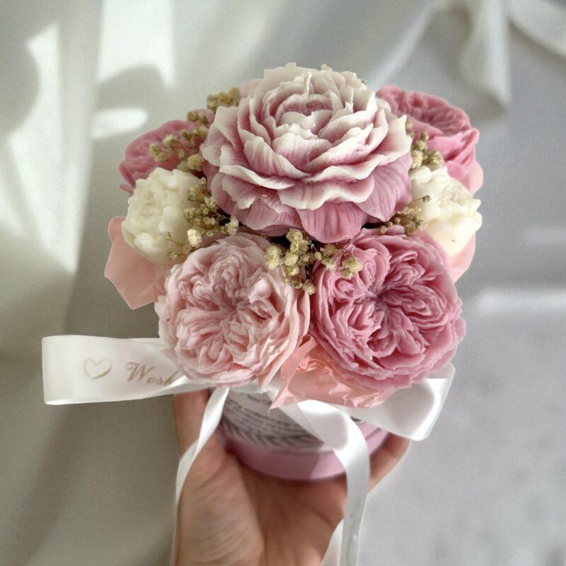 Flower Candle Box "Romantyczny"