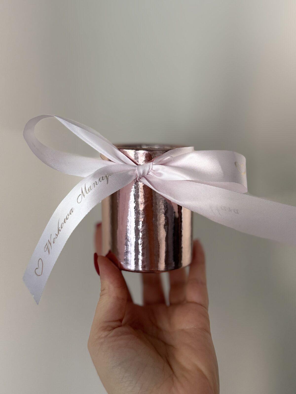 Flower Candle Box Mini "Piwonia" - obrazek 3