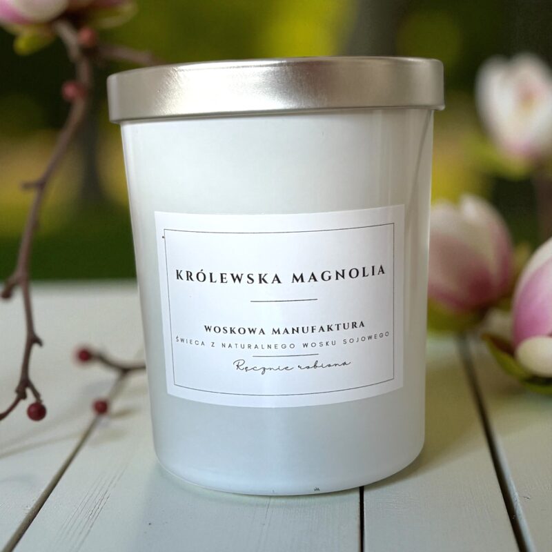 Świeca sojowa "Królewska Magnolia"