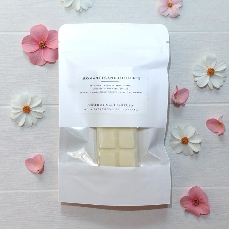 Wosk sojowy zapachowy do kominka "Romantyczne Otulenie"