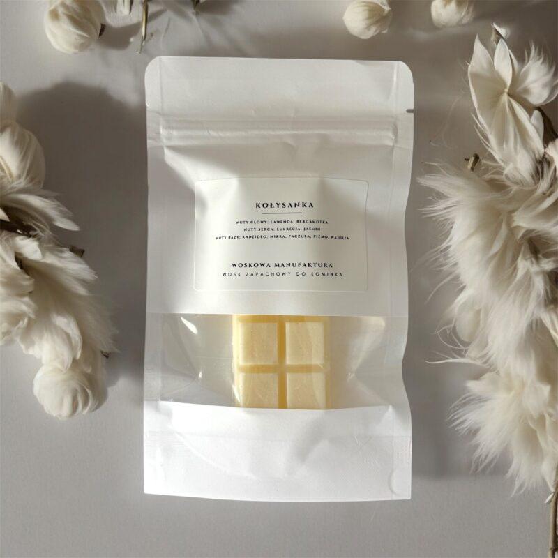 Wosk sojowy zapachowy do kominka "Kołysanka"