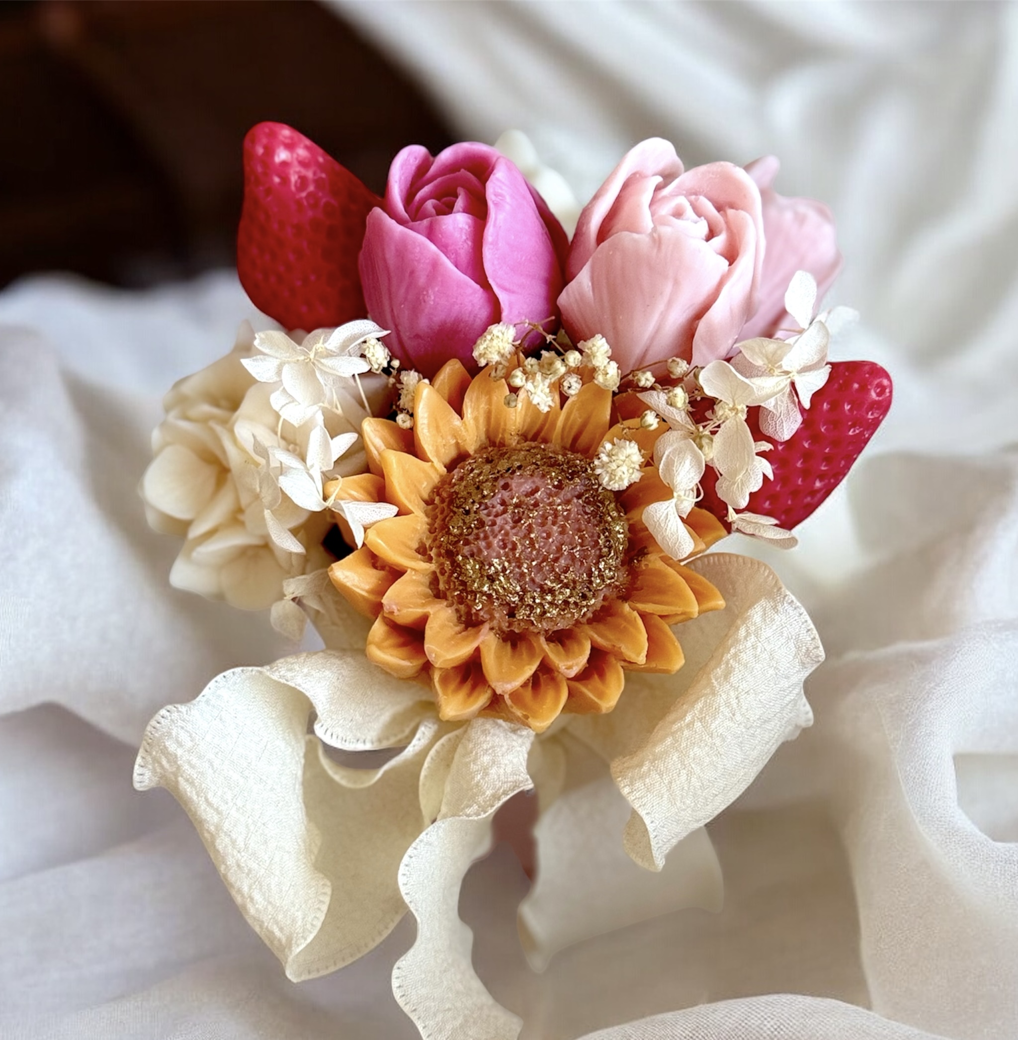 Flower Candle Box "Beztroska" S